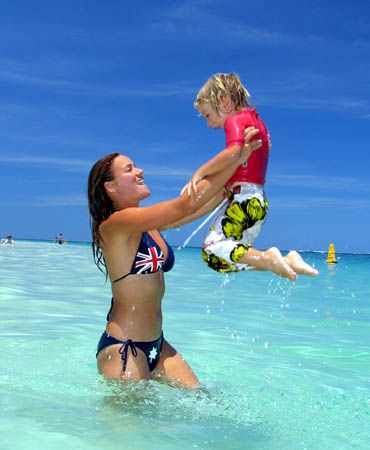 Aussie Summer, Coral Bay by Penny Murphy 