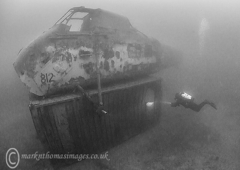 Diver & Helicopter.
Capernwray by Mark Thomas 