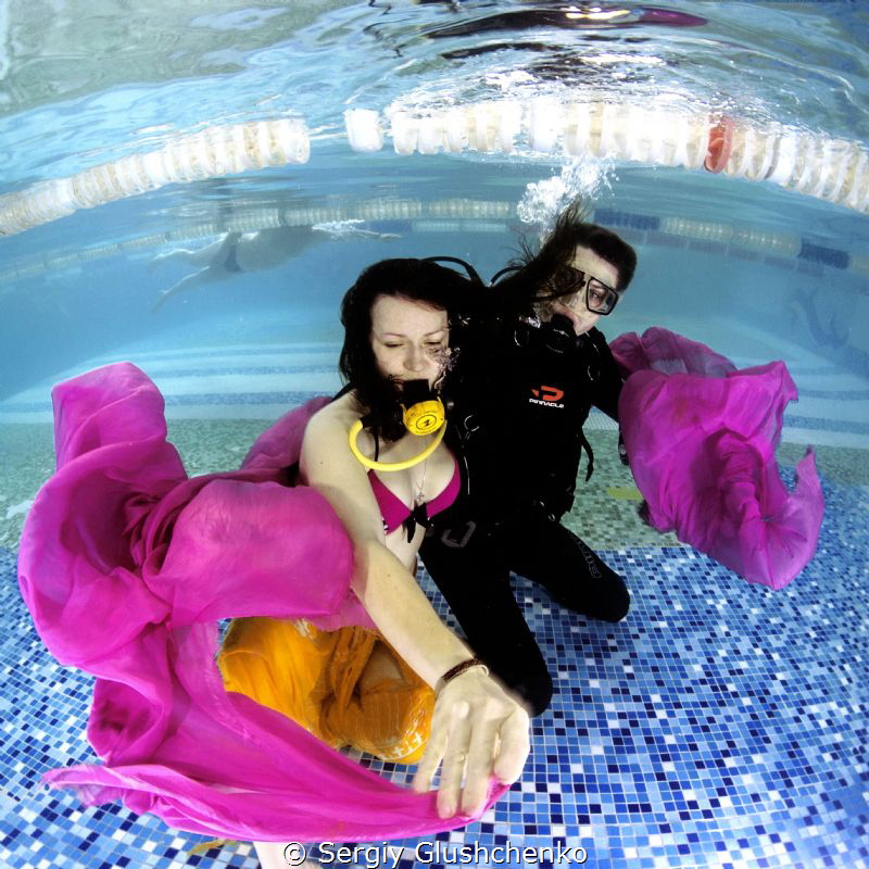 Scuba dancing. by Sergiy Glushchenko 