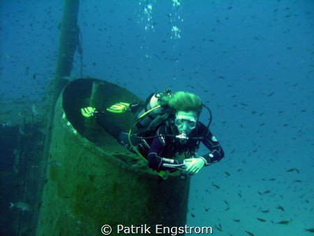My wife Katja on the Rozie Malta by Patrik Engstrom 