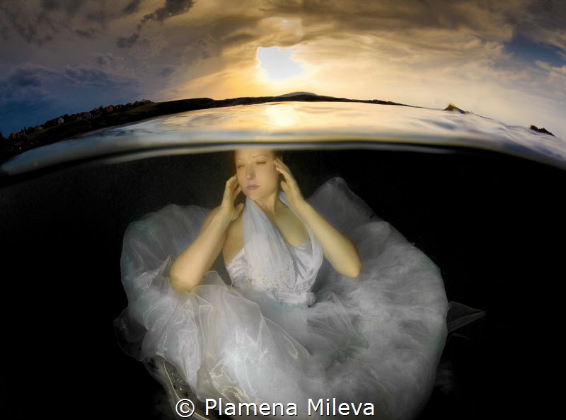 See me at the at sunset. by Plamena Mileva 