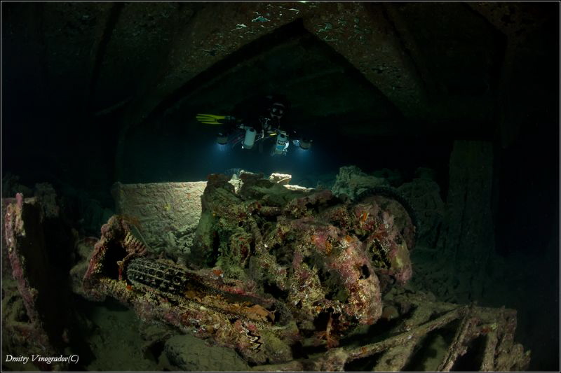 SS Thistlegorm by Dmitry Vinogradov 