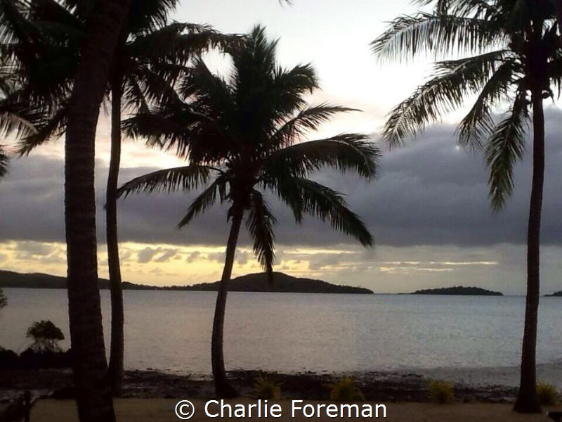 SUNRISE IN FIJI. by Charlie Foreman 