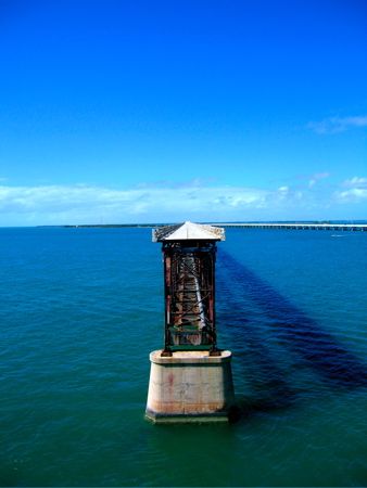 Old Bahia Honda Bridge, Bahia Honda State Park, Florida K... by Dylan Matheson 