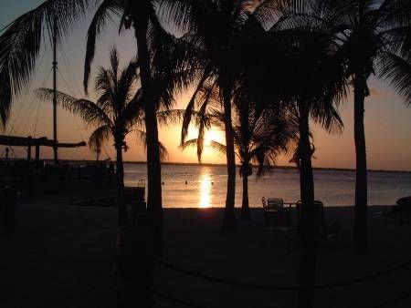 Sunset in Bonaire. Fuji Finepix 4900Z. by Peter Fields 