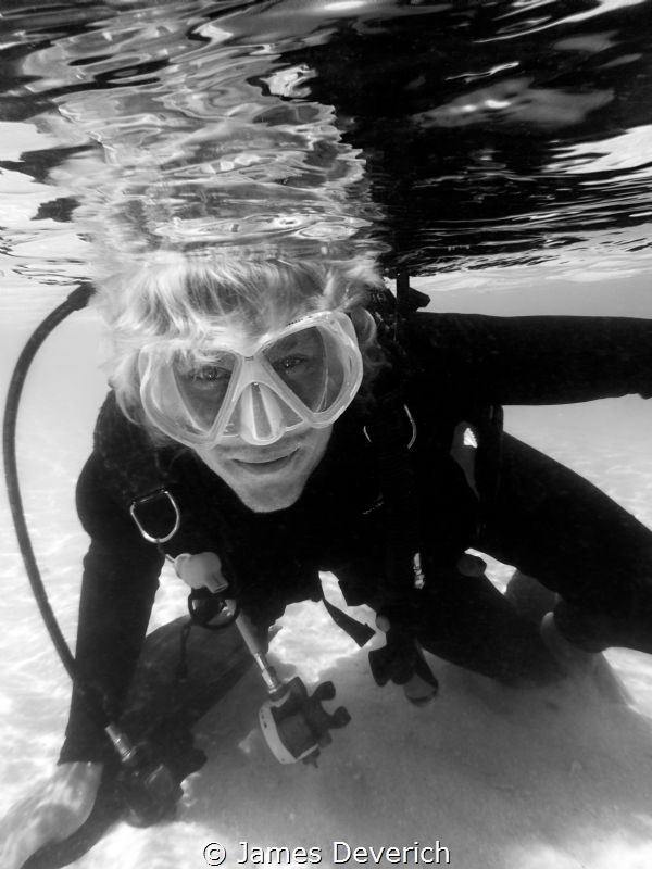 Mucking about in the shallows by James Deverich 