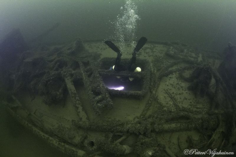 STB wreck. Saarenmaa. Estonia by Petteri Viljakainen 