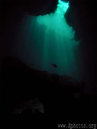 Cavern Sunbeams shot while waiting and waiting for someth... by Zaid Fadul 