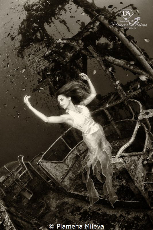 A restless wandering spirit by Plamena Mileva 