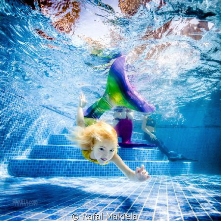 private session for little mermaid Sol :) by Rafal Makiela 