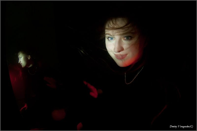 In the mirror by Dmitry Vinogradov 