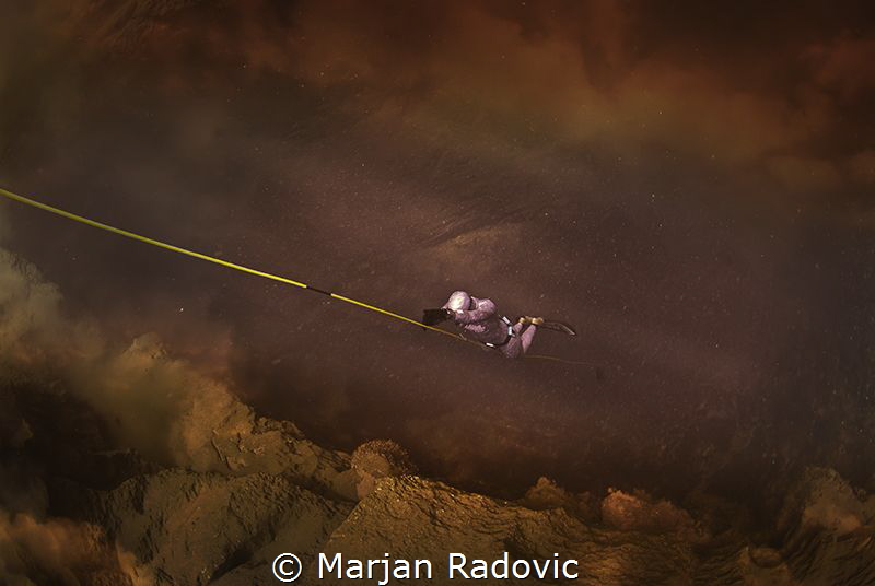 Cetina Cave Freediving by Marjan Radovic 