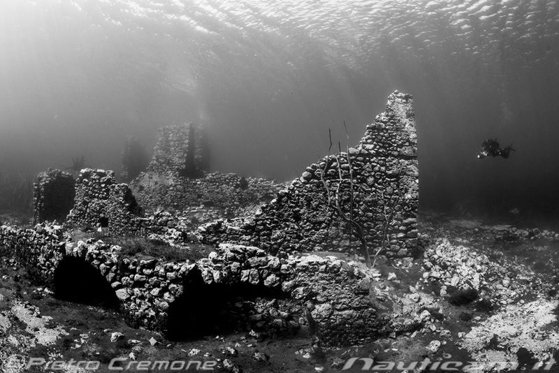 An ancient submerged mill by Pietro Cremone 