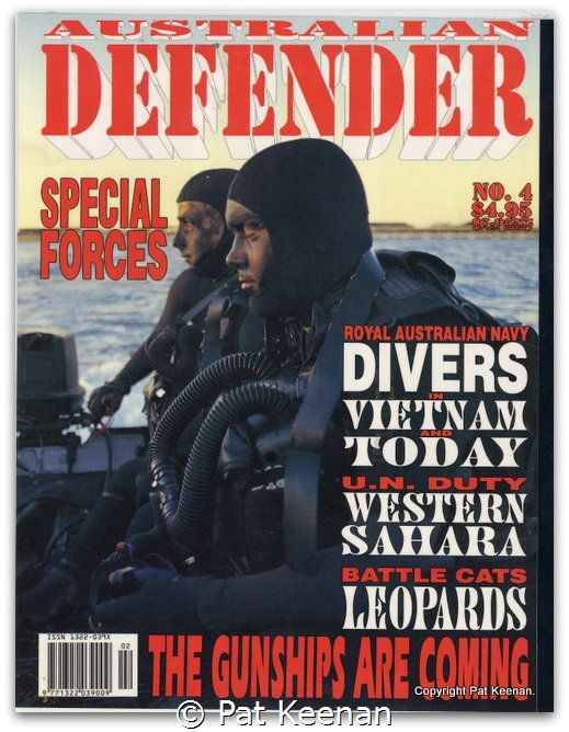 Front cover of Australian magazine showing previous entry... by Pat Keenan 