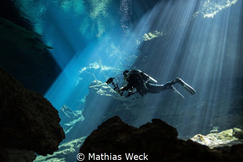 Mexico - Cenotes - Chac Mool by Mathias Weck 