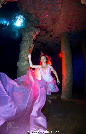 Topic: The spirit of Atlantis
 UW model Andrea Kurz
 Sa... by Konstantin Killer 