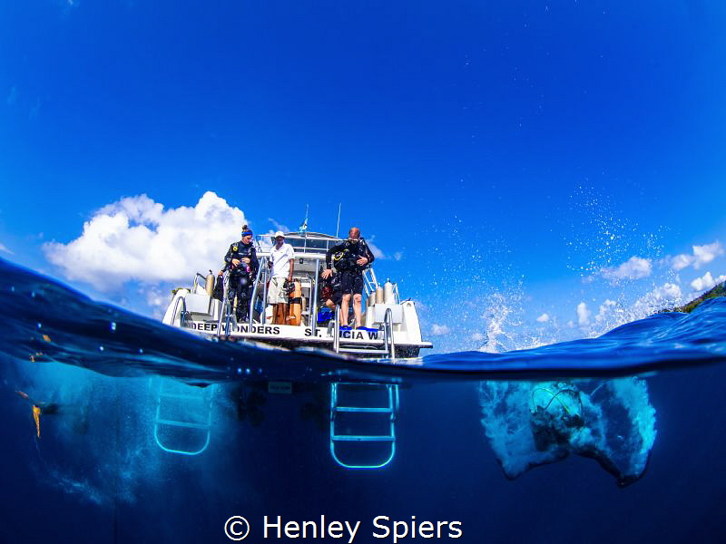 Splash down! by Henley Spiers 
