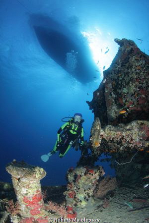 Thistlegorm Wreck by Robert Malolepszy 