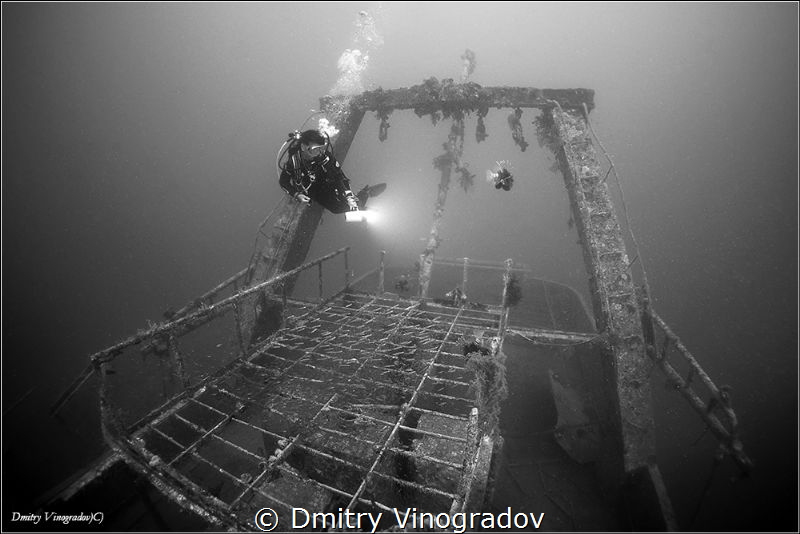 Trawler Mohamed Hasabella. Egypt, Hurgada.
30 meters deep. by Dmitry Vinogradov 