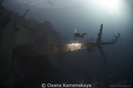 Wreck "Salem Express" by Oxana Kamenskaya 