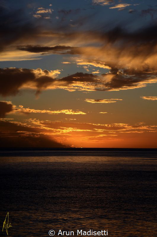 green flash by Arun Madisetti 