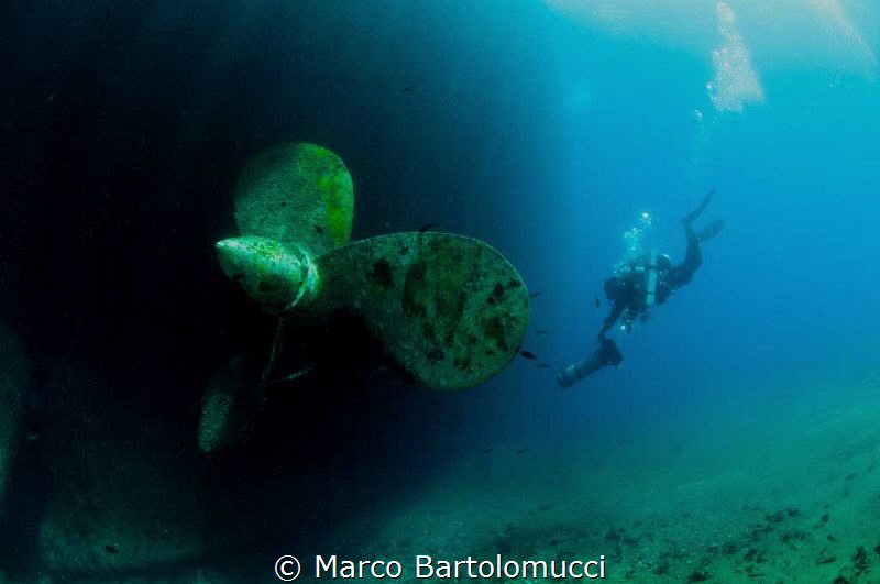 Cariddi Ferry Propeller by Marco Bartolomucci 