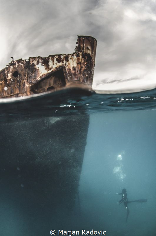 Mirna wreck by Marjan Radovic 
