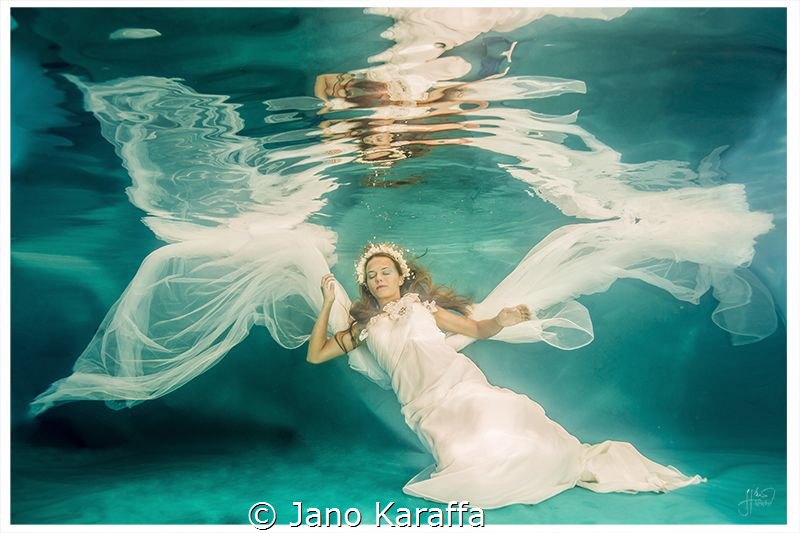 Water faerie II - The photography was taken as part of uw... by Jano Karaffa 