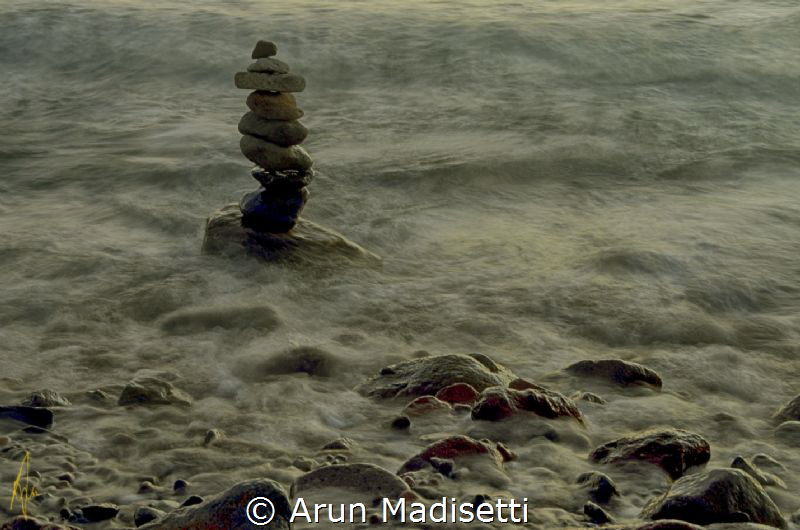 Standing stones project, an "over the backyard wall" prod... by Arun Madisetti 
