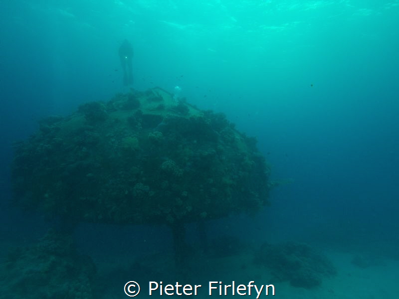 Jacque Cousteaus Precontinent 2 Sudan Africa Red Sea Shaa... by Pieter Firlefyn 