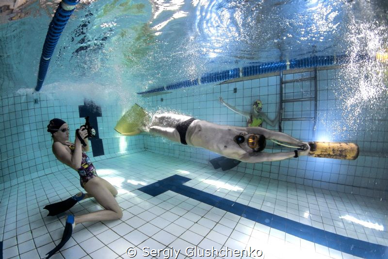 Underwater sport by Sergiy Glushchenko 