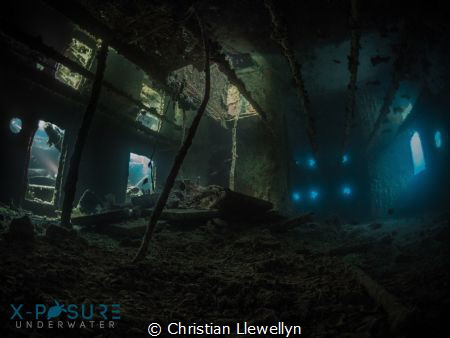 The captain's quarters on the SS thistlegorm. Available l... by Christian Llewellyn 