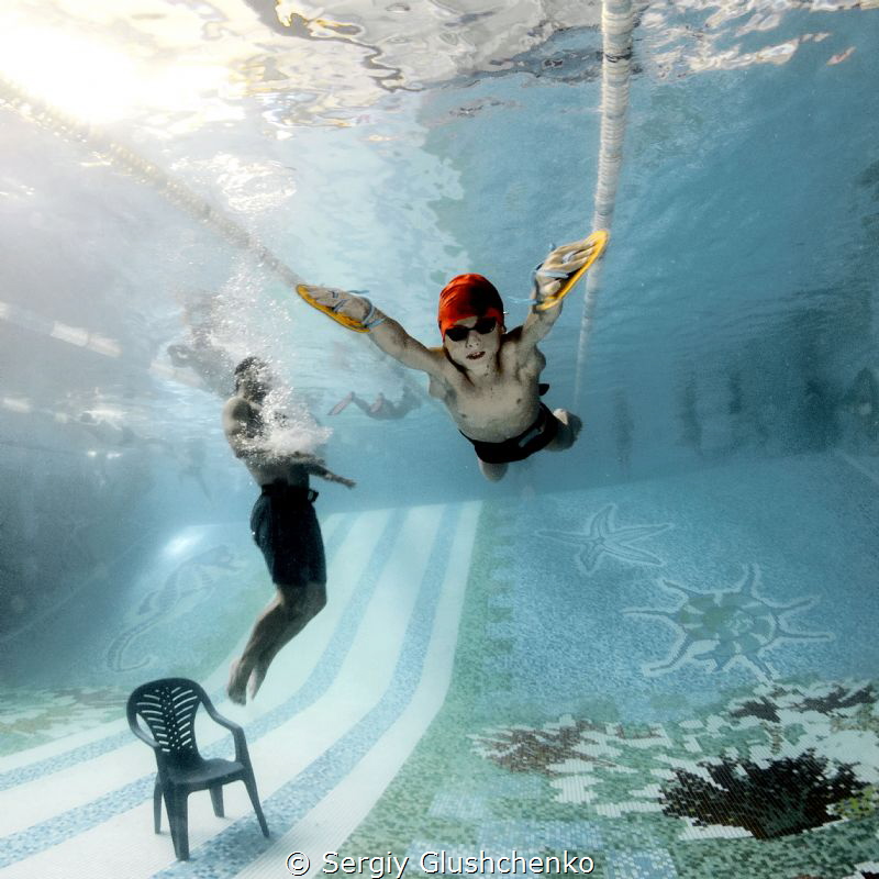 Breaststroke. by Sergiy Glushchenko 