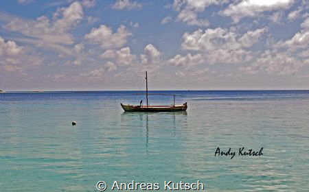 Kuramathi Beach MAldives by Andreas Kutsch 