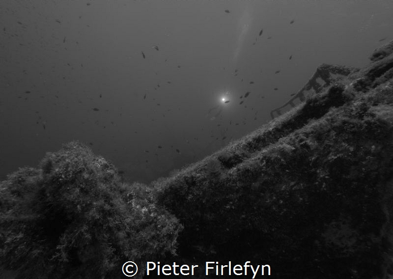 Wreck Lanzarote by Pieter Firlefyn 