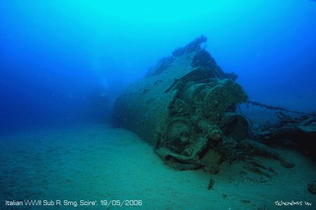 R. Smg. Scire' WW2 Italian Sub. by Dan Ashkenasi 