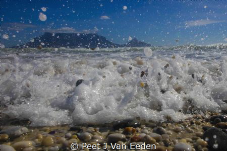 Rumbling Waves by Peet J Van Eeden 