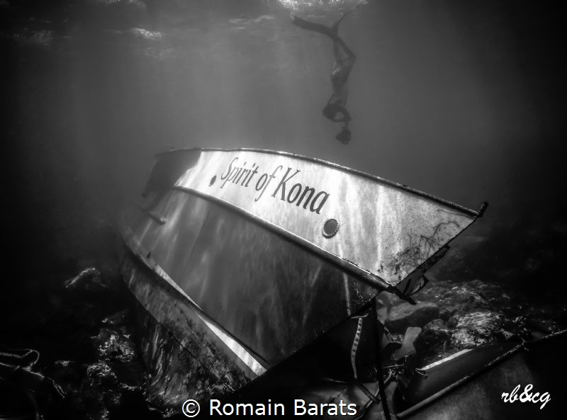 a ghost behind the wreck by Romain Barats 