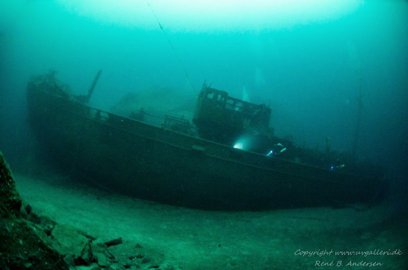 German WW2 Wreck Jan Hubert, it is 55 meter long and the ... by Rene B. Andersen 