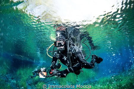 Lake st george of liri is a fresh water spring by Immacolata Moccia 