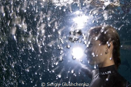 Freediver by Sergiy Glushchenko 