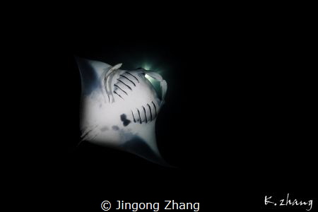God said, Let there be light by Jingong Zhang 