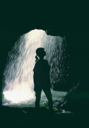 'SHOWER' Silhouettes are always and interesting challenge... by Rick Tegeler 