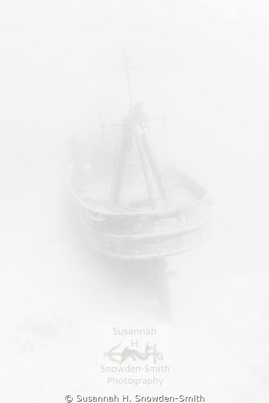 “Ghost Ship” - The ex-USS Kittiwake appears as if from a ... by Susannah H. Snowden-Smith 