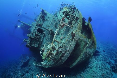 Cedar Pride wreck by Alex Levin 