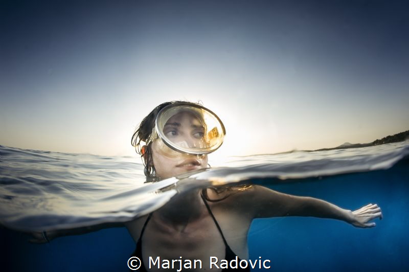FREEDIVER TAMARA by Marjan Radovic 