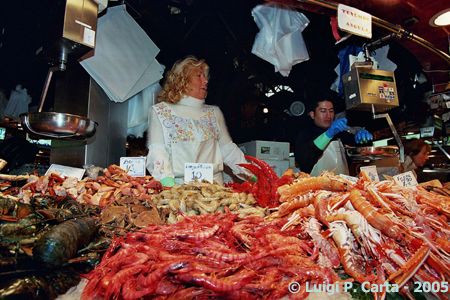 Definitely marine life related... Barcelona, La Boqueria.... by Luigi Carta 