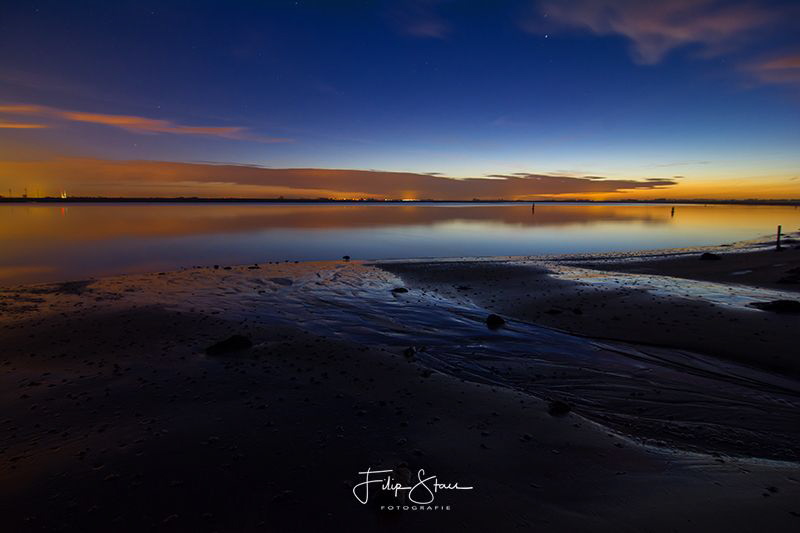 Early morning view over the Oosterschelde, time to dive! ... by Filip Staes 