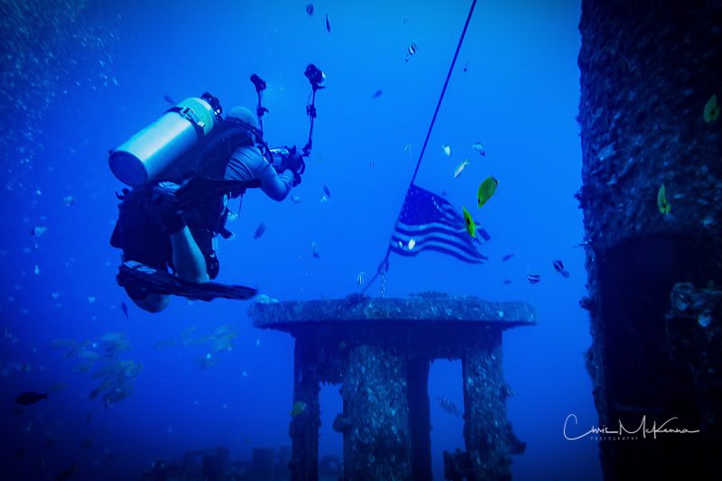 This is an image of another photographer capturing an ima... by Chris Mckenna 
