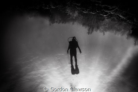 Leaving Hilma Hooker wreck in Bonaire, caught friend's so... by Gordon Clawson 